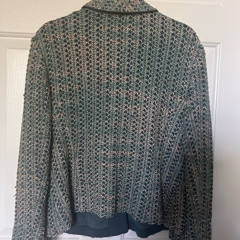 St. John Collection Santana Knit Tweed Jacket Size 12 - Picture 2 of 9